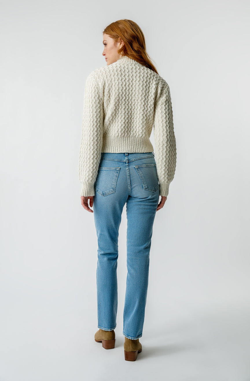 AMO Denim Chloe Long Jeans in Liason