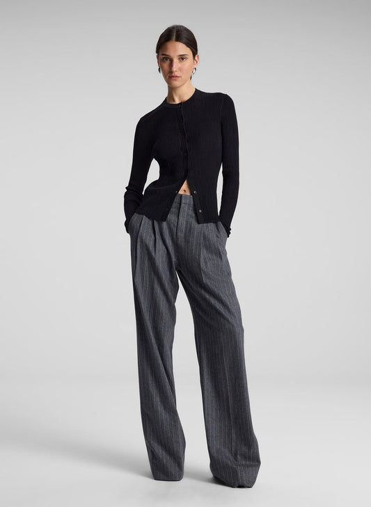 A.L.C. Charles Pant in Grey Melange