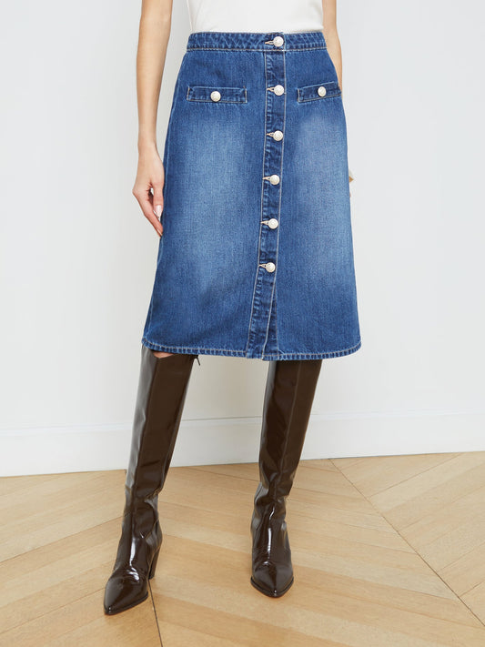 Landry Denim Skirt