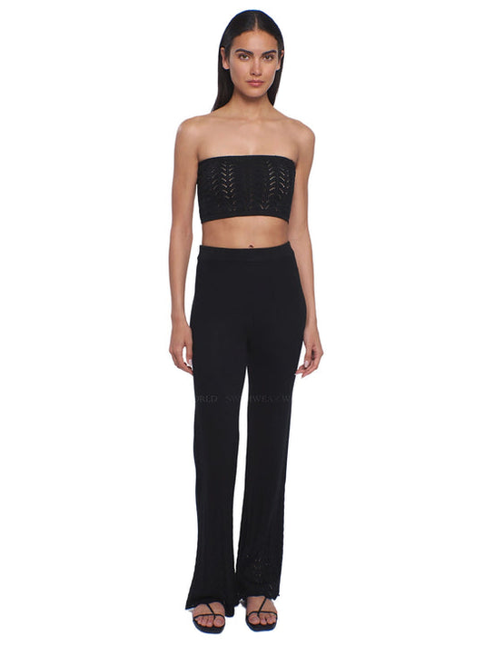 peixoto Lucy Pants in Black Knit