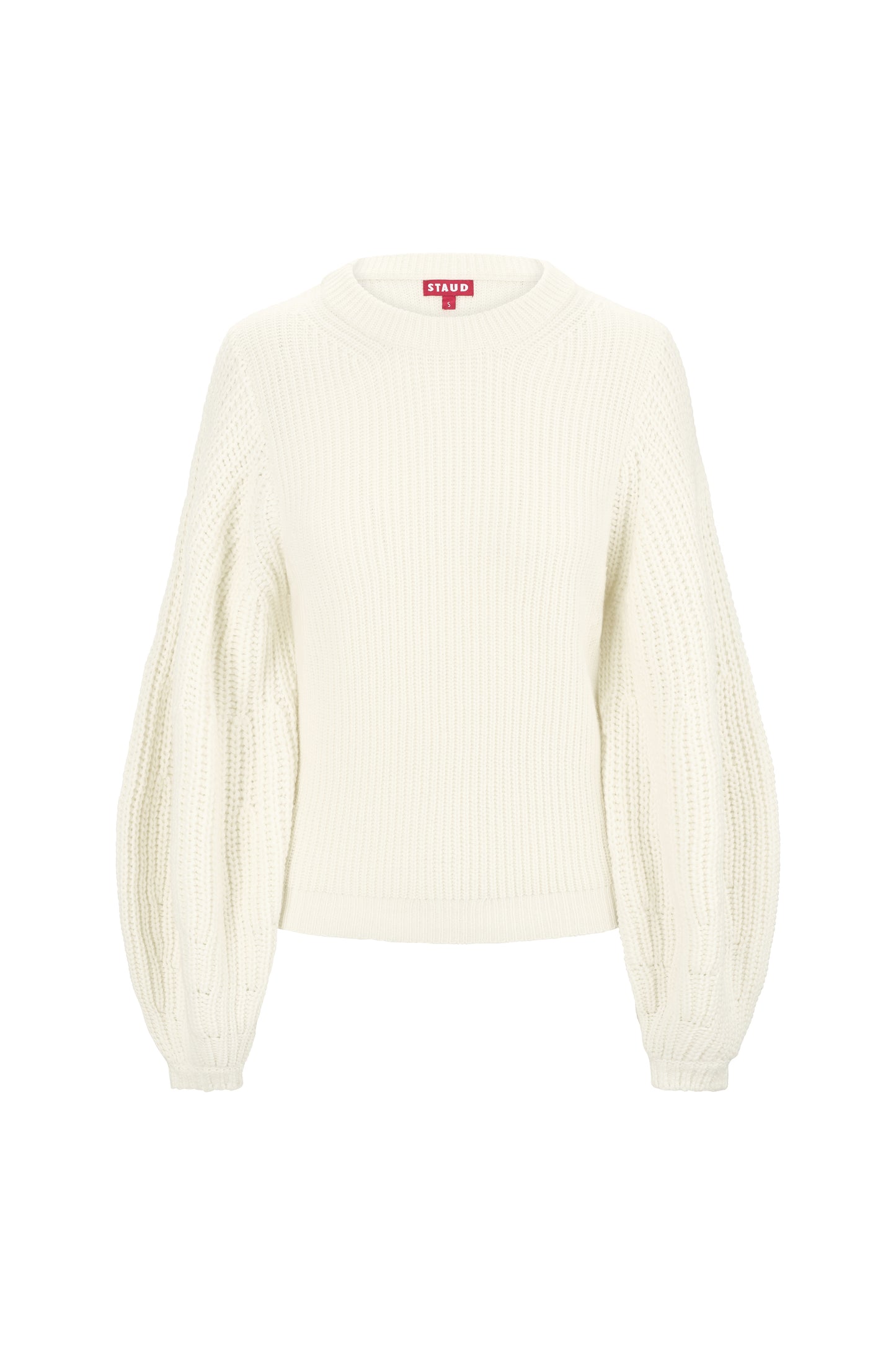 STAUD Aura Sweater in Ivory