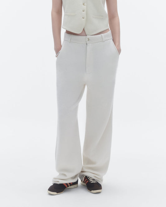 Guest In Residence Tailored Trouser in Cream