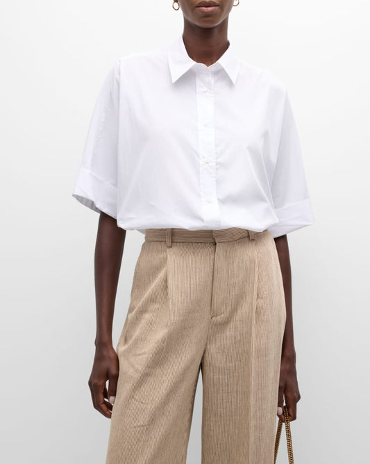 Vanessa Bruno Bobby Shirt in Blanc