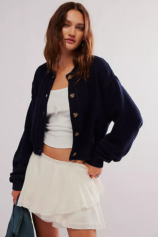 Free People Lila Cardi in Sky Captain Navy